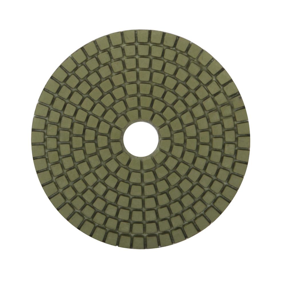 Archer USA 4 in. 200 Grit Dry Diamond Polishing Pad for StoneDPP04B