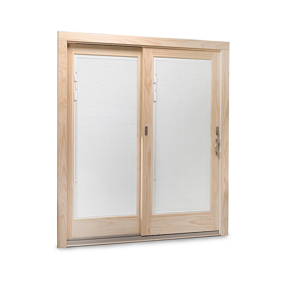 Andersen 72 In X 80 400 Series Frenchwood White Left Hand Sliding Patio Door Fixed Panel With Blinds 9164468 The Home Depot - Sliding Glass Doors Blinds Home Depot Andersen 72 In X 80 400 Series Frenchwood White Left Hand Sliding Patio Door Fixed Panel With Blinds 9164468 The Home Depot - Sliding Glass Doors Blinds Home Depot