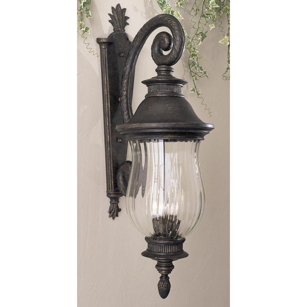the great outdoors by Minka Lavery Newport 4-Light Heritage Outdoor Wall Lantern Sconce