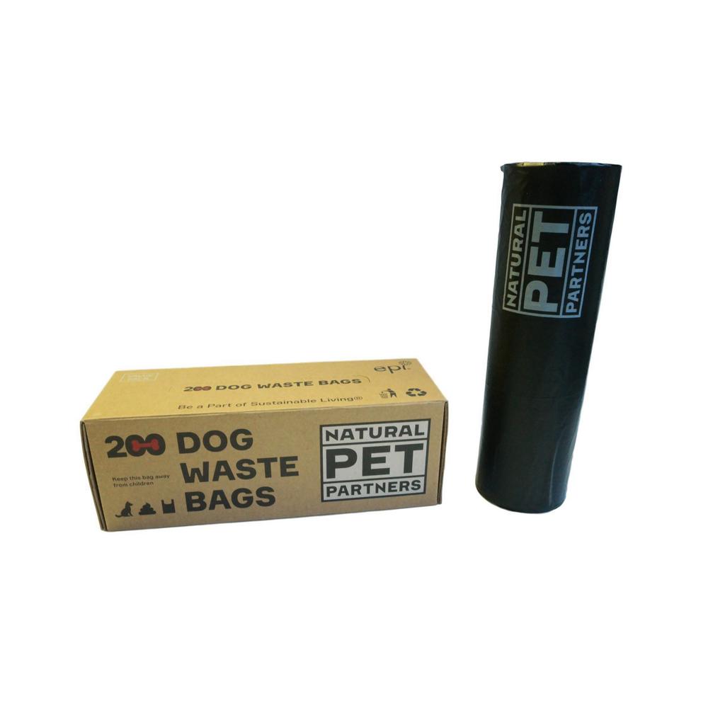 NATURAL PET PARTNERS 200Bag Roll BioBased Commercial Dog Waste Poop