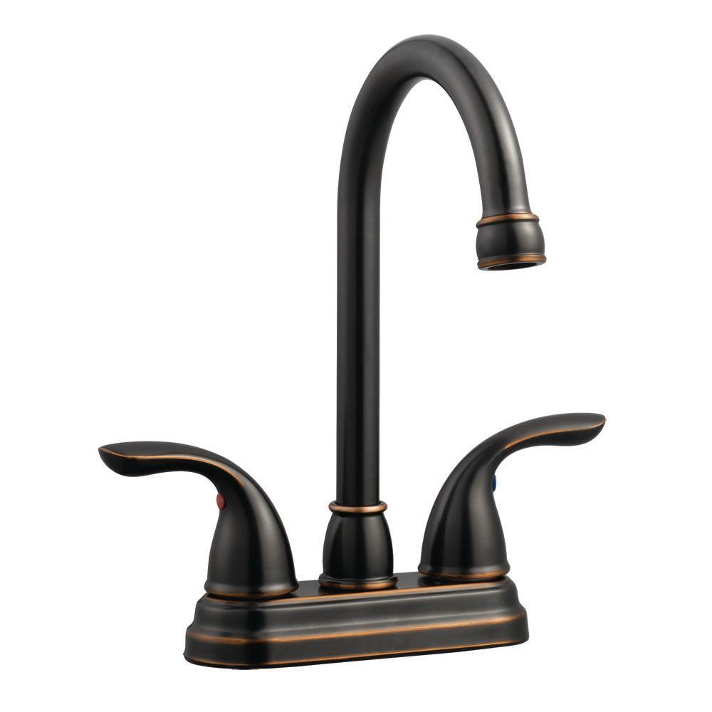 Design House Ashland 2 Handle Bar Faucet In Oil Rubbed Bronze