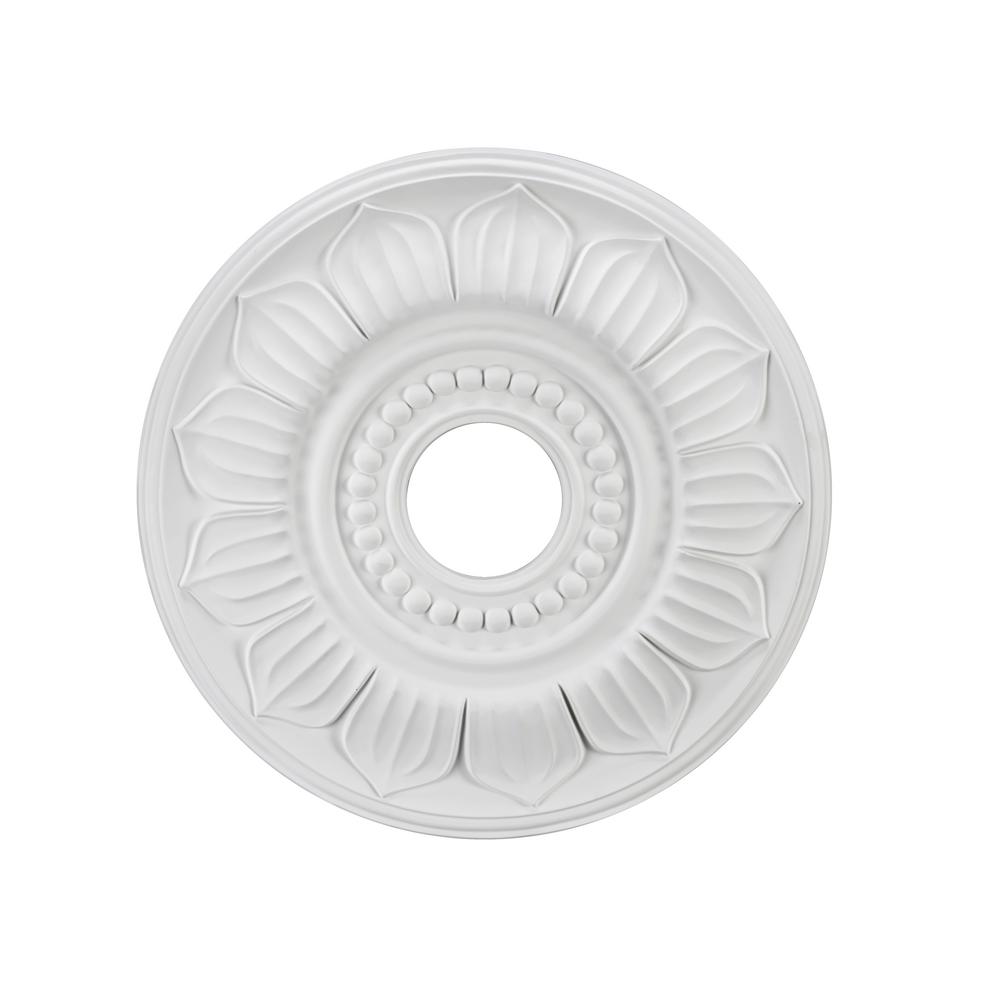 Aspen Creative Corporation 18 In White Ceiling Medallion 20304