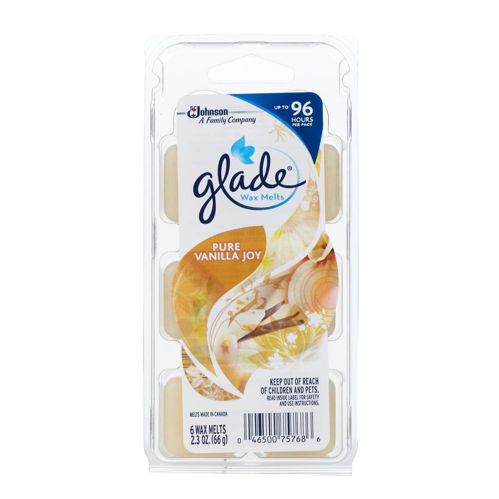 Glade 2.3 oz. Wax Melts Air Freshener Refill (6Pack)75768 The Home