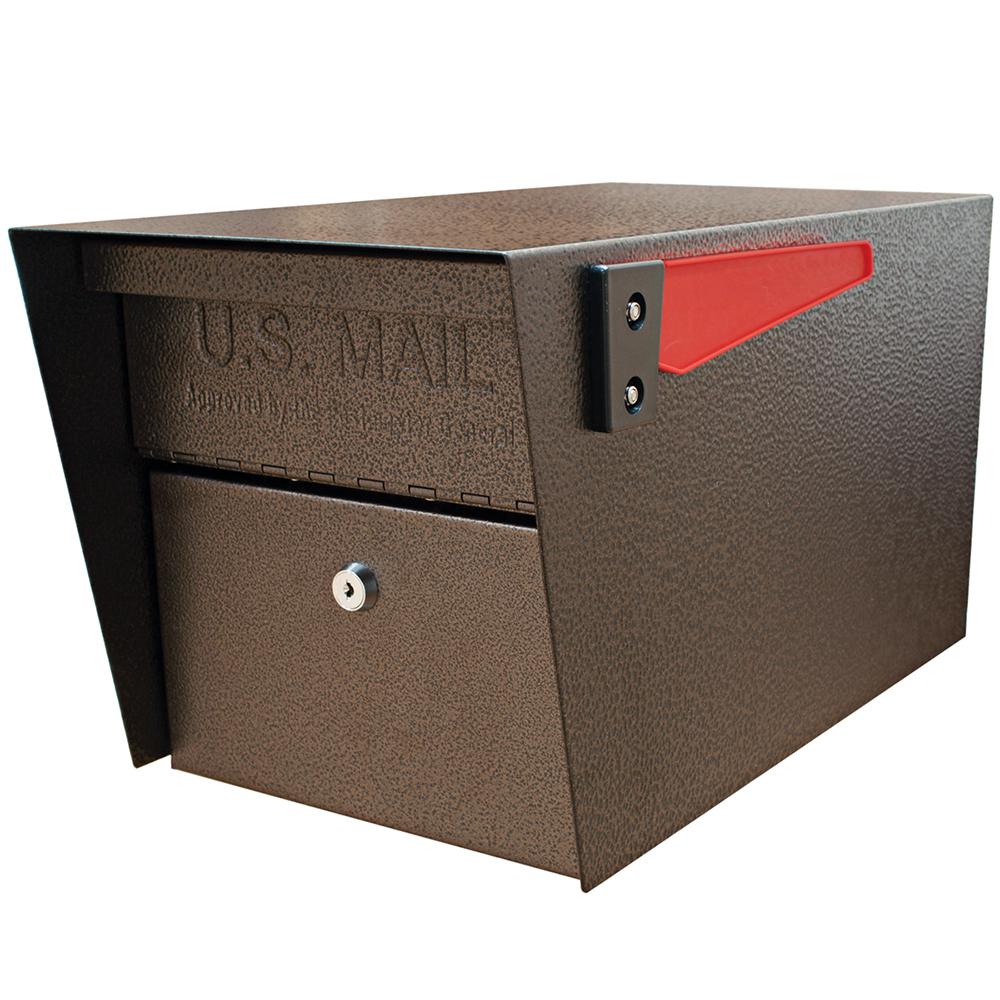 Mail Boss Mail Manager Locking Post-Mount Mailbox with High Security ...