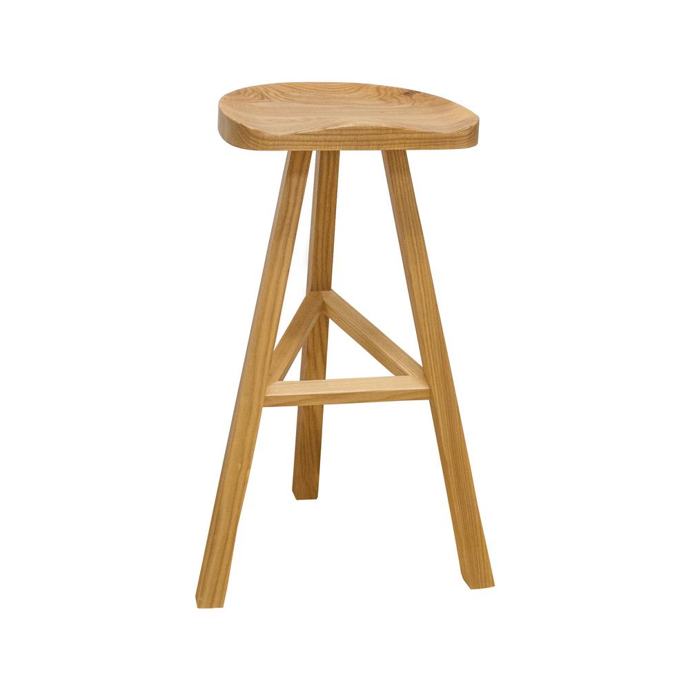 Mod Made Hemi 32 In Natural Wood Modern Barstool Mm Ws 034a Natural Wood Modern Barstool Mm Ws 034a The Home Depot