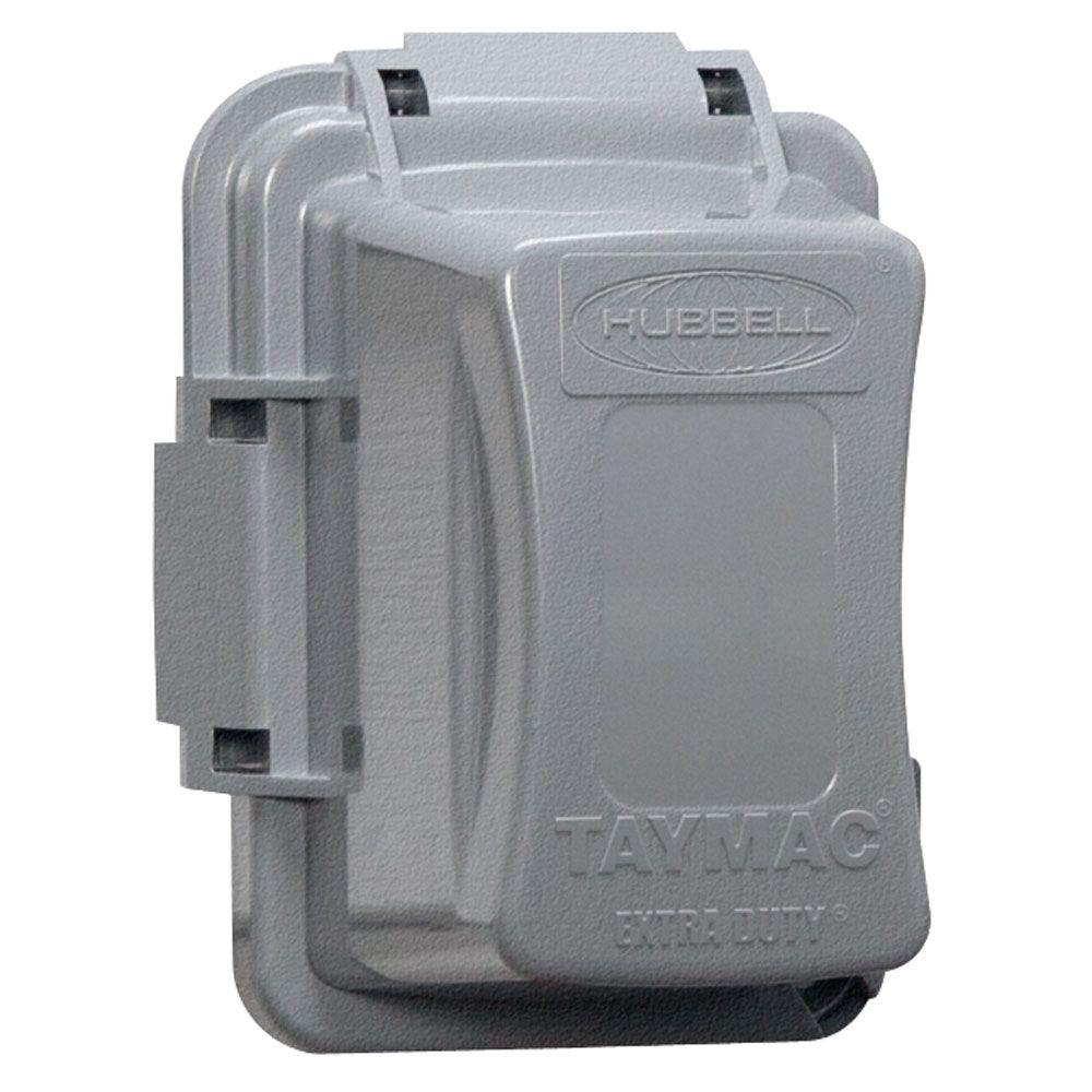 TAYMAC 1-Gang Horizontal or Vertical Weatherproof Jumbo Extra Duty