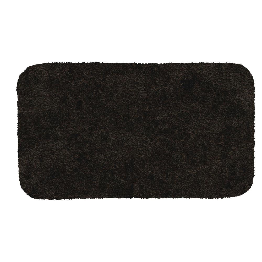 Mohawk Home Acclaim Espresso 20 in. x 24 in. Nylon Bath Rug341137
