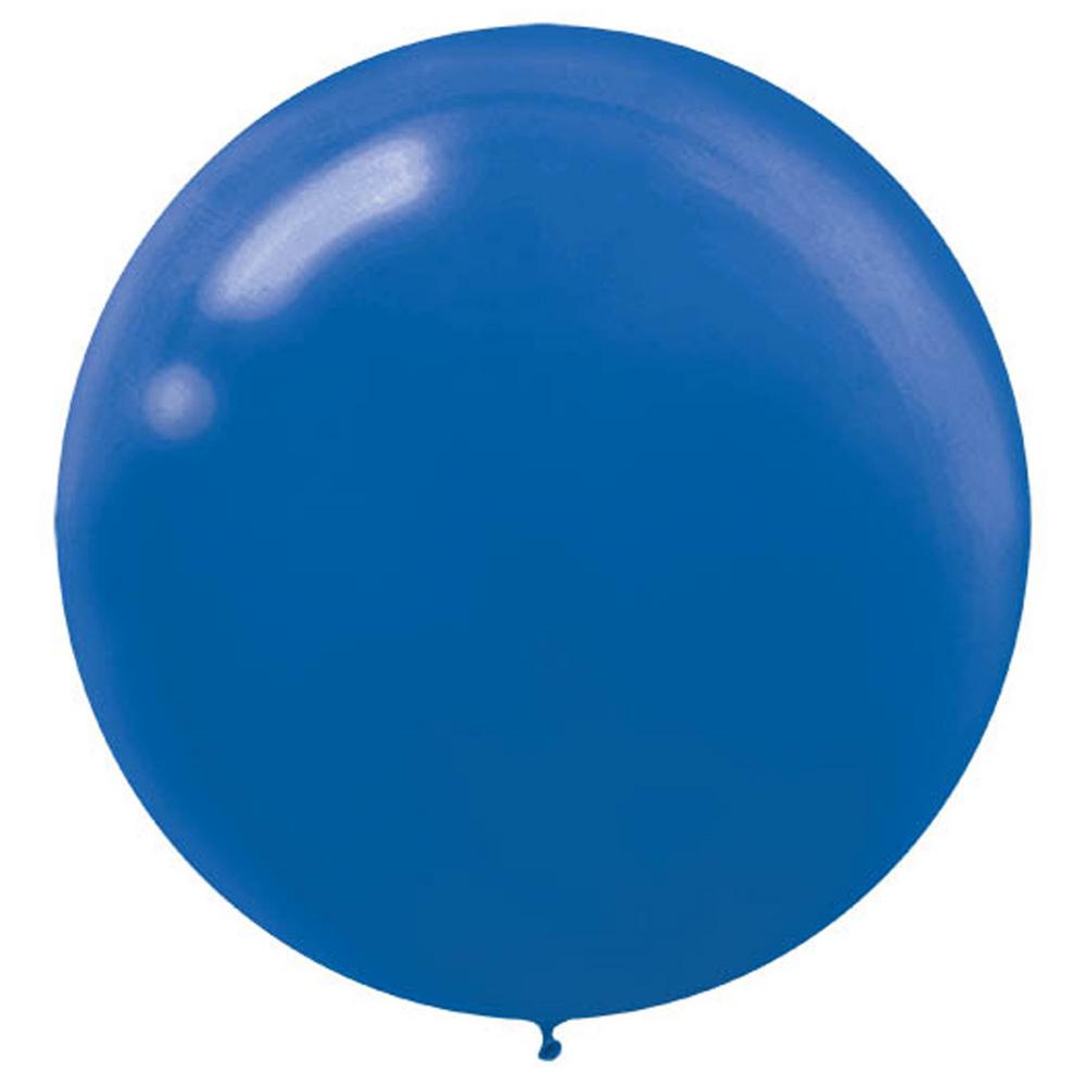 Amscan 24 in. Bright Royal Blue Latex Balloons (3Pack)115910.105