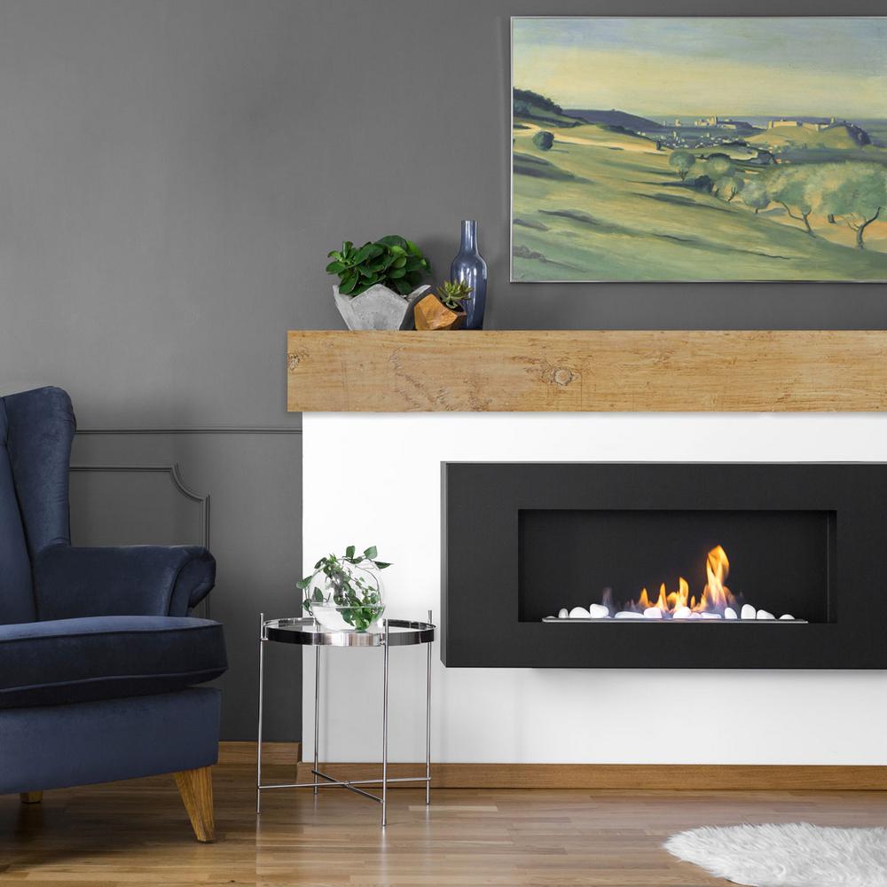 Ekena Millwork 8 In X 6 Ft Knotty Pine Faux Wood Beam Fireplace Mantel Natural Manukp08x08x72pp The Home Depot - Faux Wooden Fireplace Beam Ekena Millwork 8 In X 6 Ft Knotty Pine Faux Wood Beam Fireplace Mantel Natural Manukp08x08x72pp The Home Depot - Faux Wooden Fireplace Beam