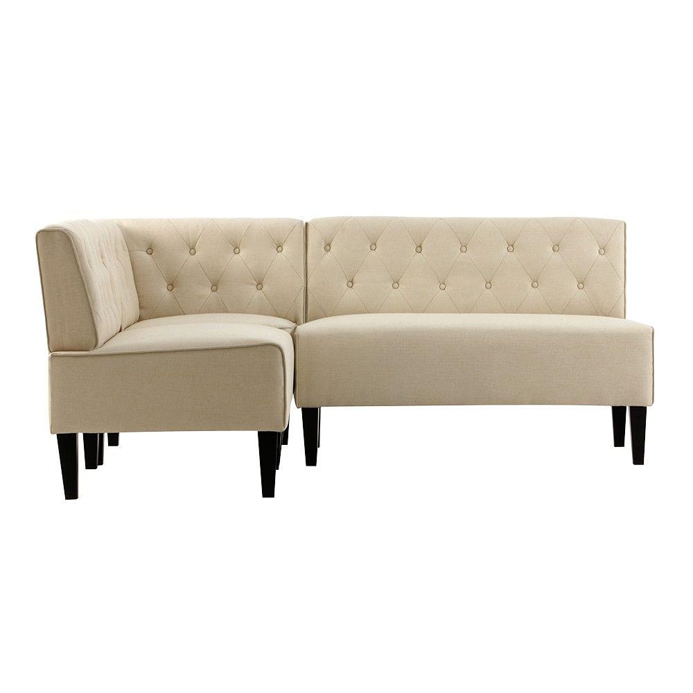 Home Decorators Collection Easton Beige Linen Breakfast Nook Gry 01 Home Decorators Collection Easton Beige Linen Breakfast Nook