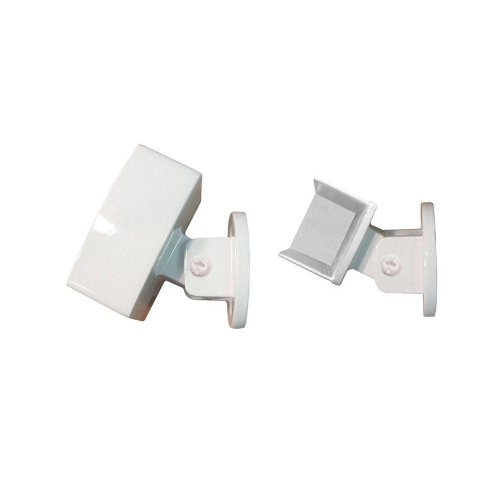 Peak Aluminum Railing White Aluminum Universal Connector50900 The