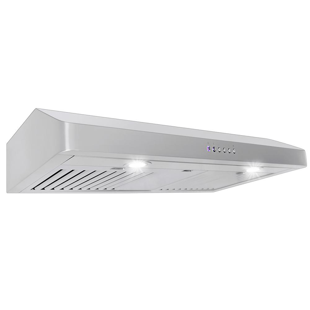 Proline Range Hoods 36 In 600 Cfm Under Cabinet Range Hood With