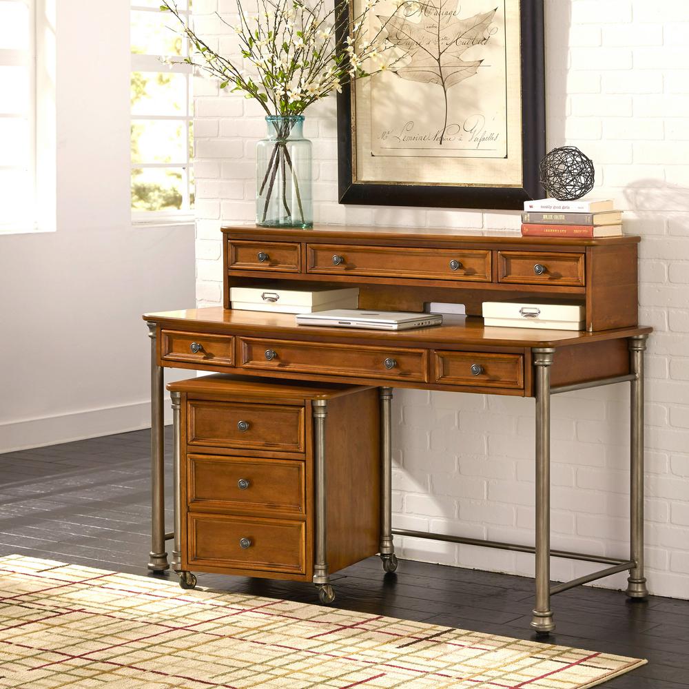 Homestyles The Orleans Vintage Caramel File Cabinet 5061 01 The