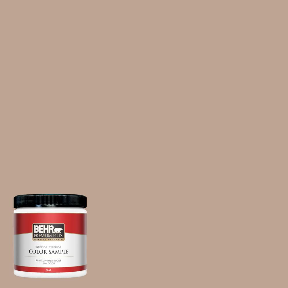 Behr Premium Plus 8 Oz 700d 4 Brown Teepee Flat Interior Exterior Paint And Primer In One Sample Pp10416 The Home Depot,50th Anniversary Cake