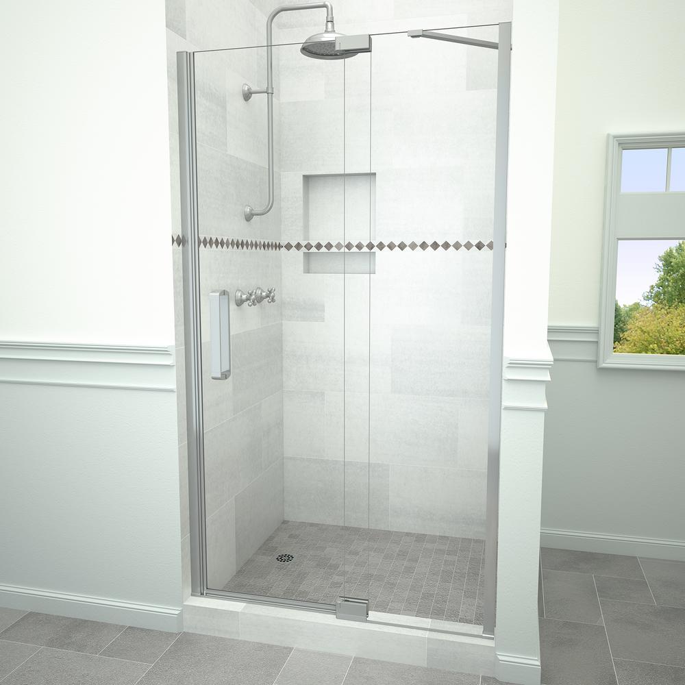 Tile Redi Redi Swing 5200 41 in. W x 76 in. H SemiFrameless Pivot