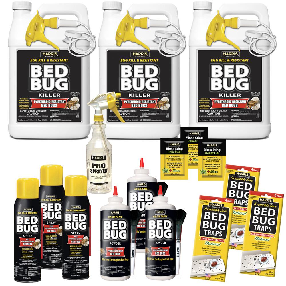 Harris Egg Kill and Resistant Bed Bug Pro Pack KitBLKPROPK The Home