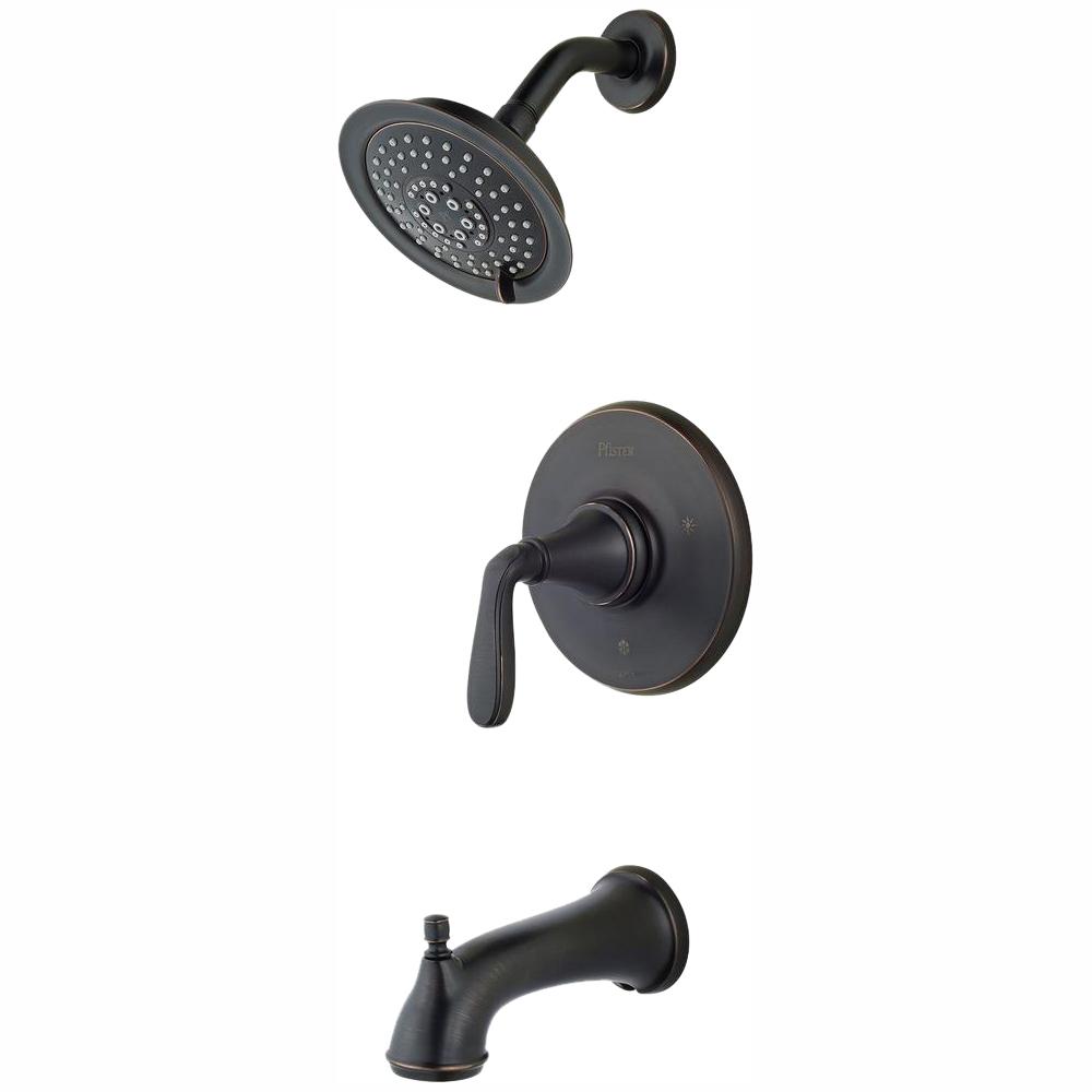 Pfister Northcott Single-Handle Tub and Shower Faucet Trim Kit in Tuscan Bronze (Valve Not Included)