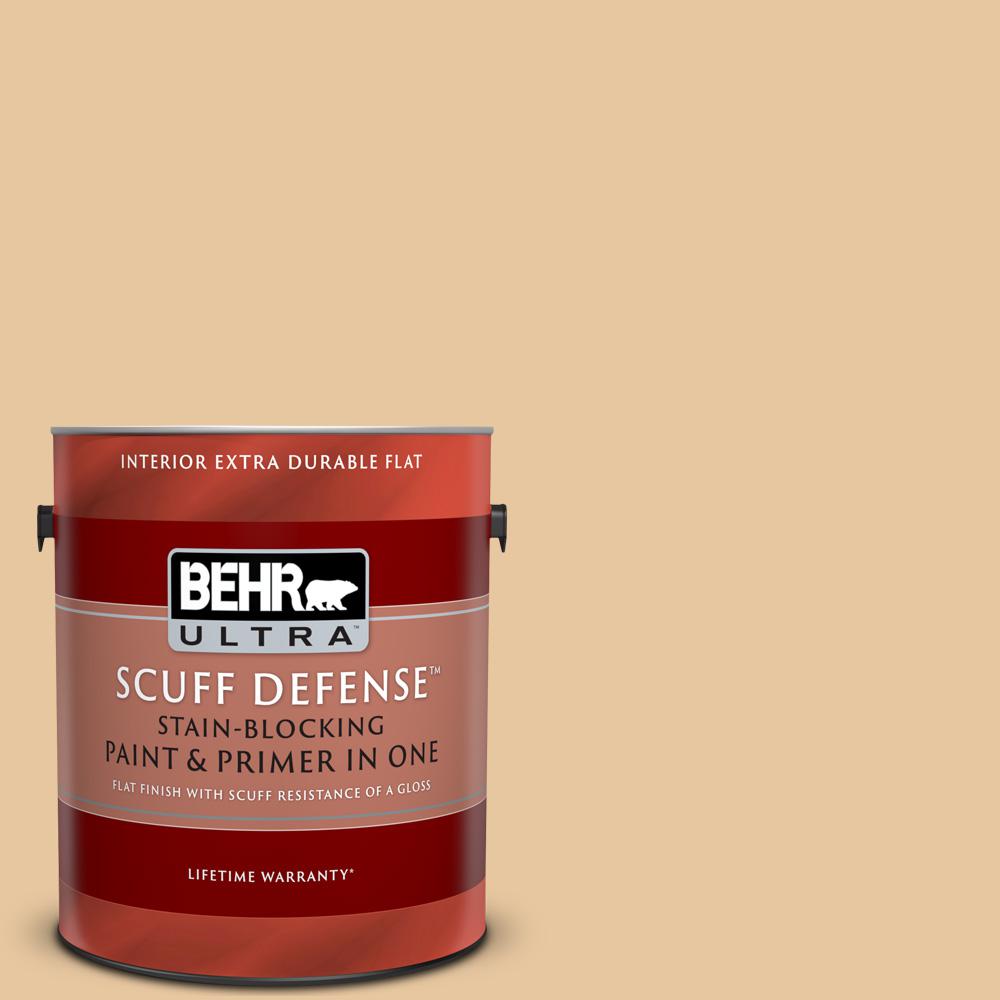 BEHR ULTRA 1 gal. PPU415 Jasper Cane Extra Durable Flat Interior