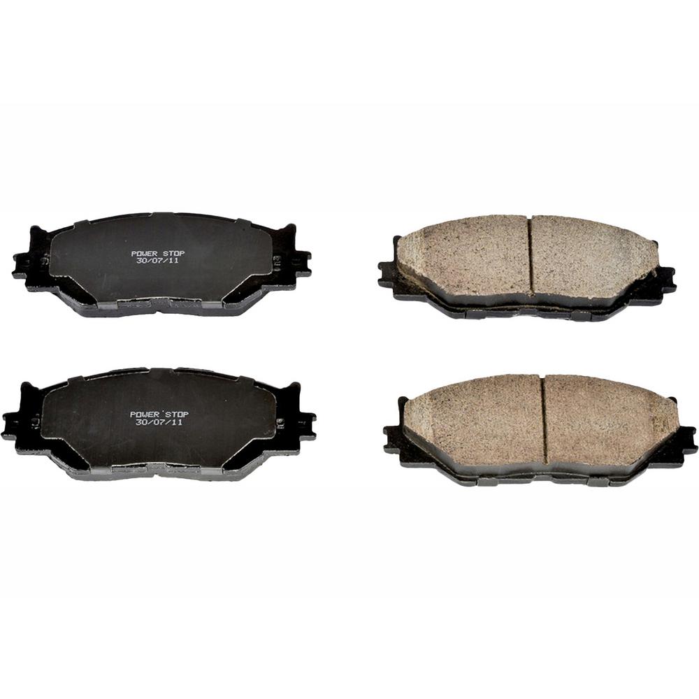 Power Stop Disc Brake Pad Set 2006 2015 Lexus Is250 16 1178 The Home Depot