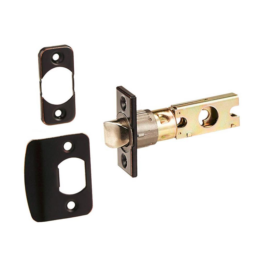 Oil Rubbed Bronze Design House 190868 12-Pack Stratford 6-Way Universal Privacy Door Knob