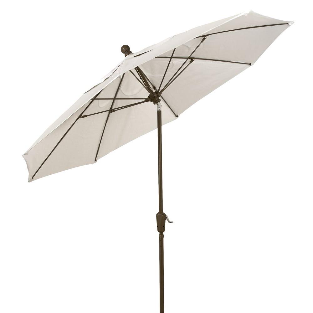 Fiberbuilt Umbrellas 9 ft. Patio Umbrella in Natural9HCRCBTNT The