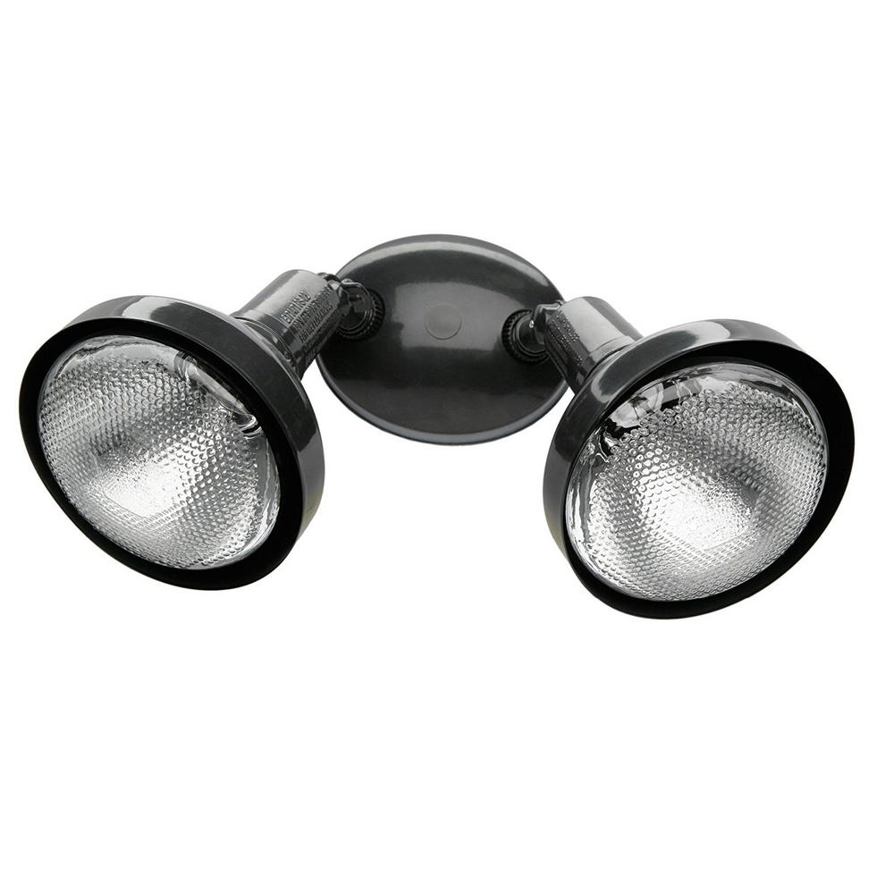 UPC 090529619395 product image for 300-Watt Bronze Outdoor Flood Light with Bulb Shields | upcitemdb.com