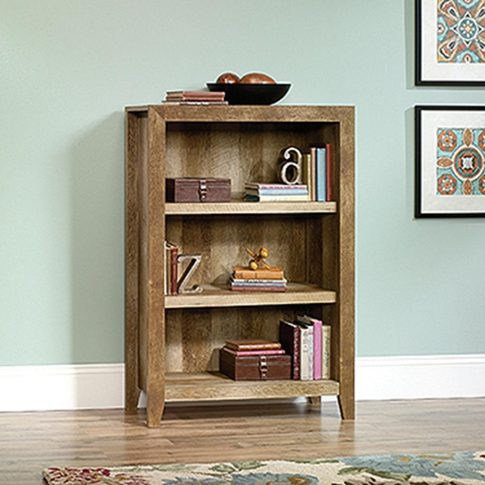 Sauder Dakota P Craftsman Oak Open Bookcase 418531 The Home Depot Sauder Dakota P Craftsman Oak Open Bookcase