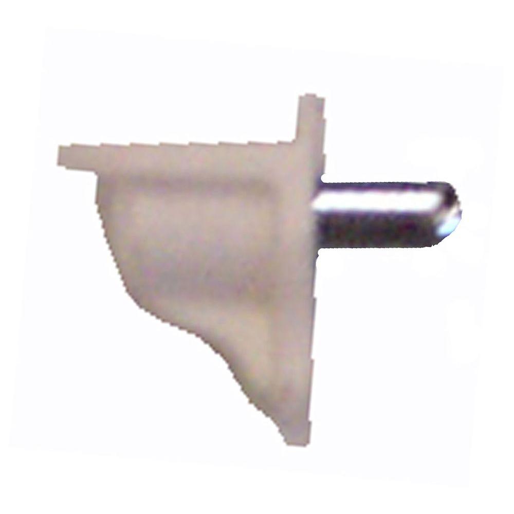 1 2 In White Shelf Peg 12 Pack 9501040 The Home Depot White Shelf Peg 12 Pack 9501040