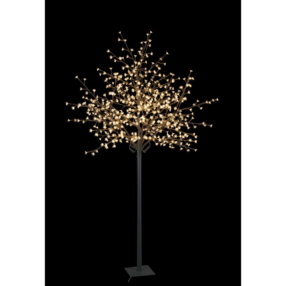Lightshare 8Ft 600L LED Cherry Blossom City Tree Renewed Home Garden/&City Decoration,Wedding,Birthday,Christmas,Festival,Party Indoor and Outdoor Use,Warm White