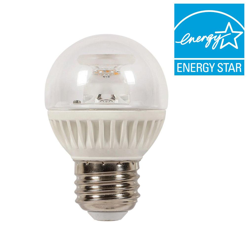 Westinghouse G16 5 Led Bulbs Light The Home Depot 60w Equivalent Soft White Globe G16 5 Dimmable Led Light Bulb