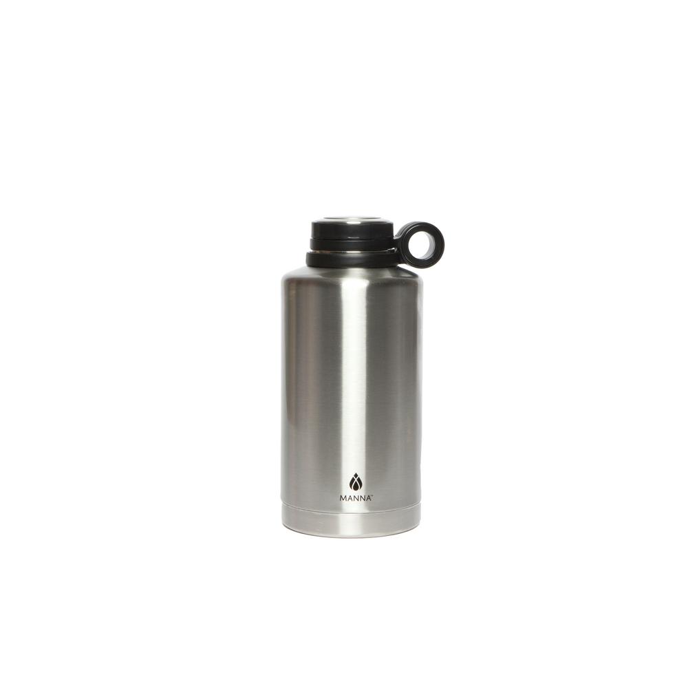 Stainless Steel Vacuum Insulated Keep Beverages Cold 64-Ounce Wide Mouth Growler