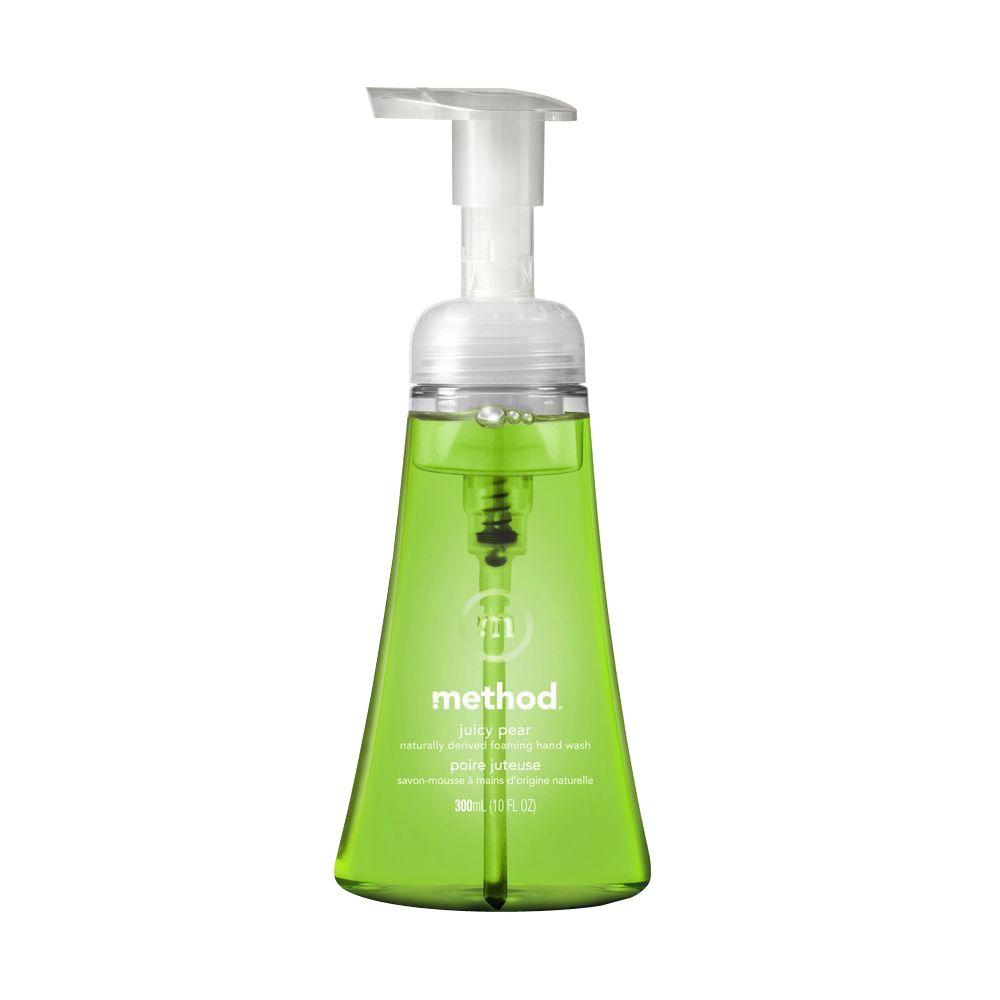 Method 10 oz. Juicy Pear Foaming Hand Wash01220 The Home Depot