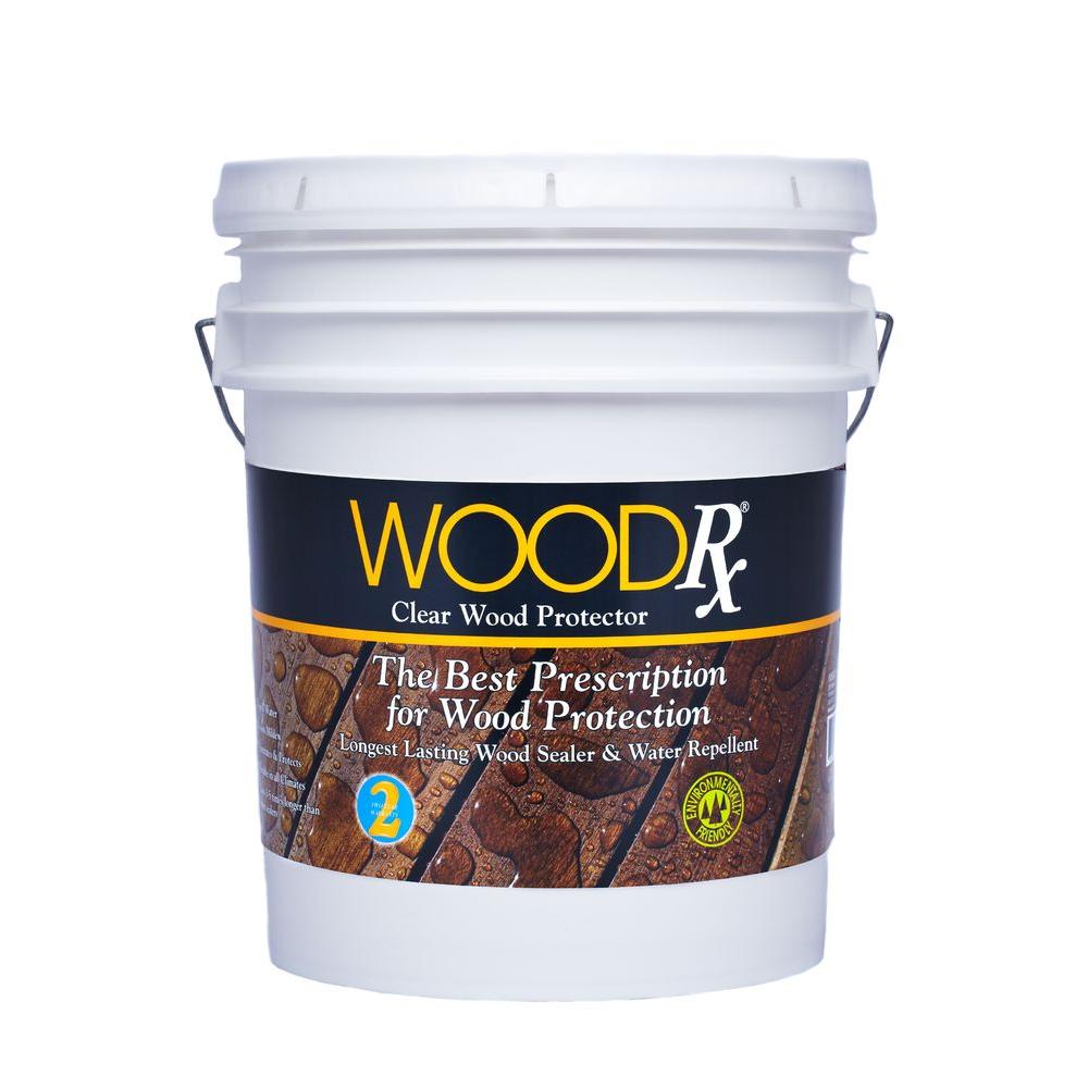 WoodRx 2 gal. Clear Wood Protector with Pump Sprayer and Fan Tip67007