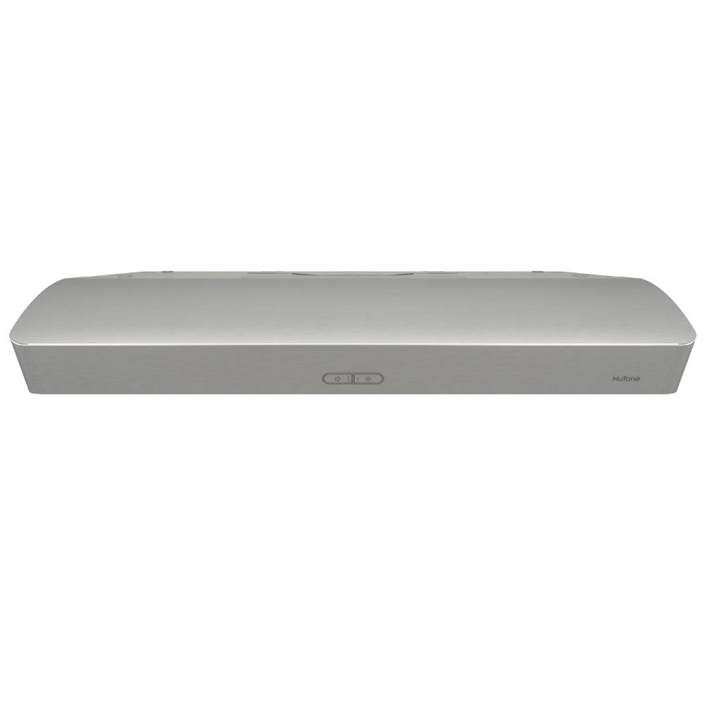 BroanNuTone Mantra 30 in. Convertible Under Range Hood with Light in Stainless Steel