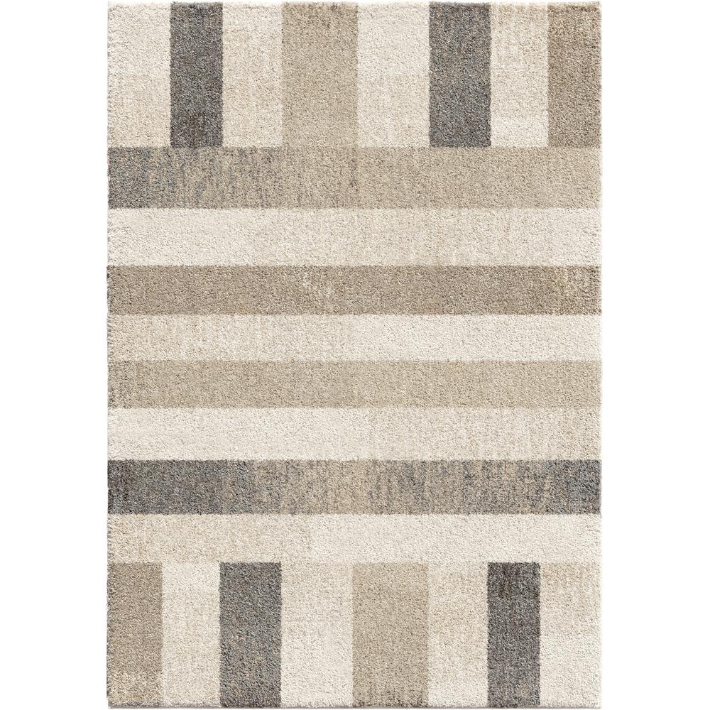 Orian Rugs Portman Stripes Ivory 5 Ft 3 In X 7 6 Area Rug