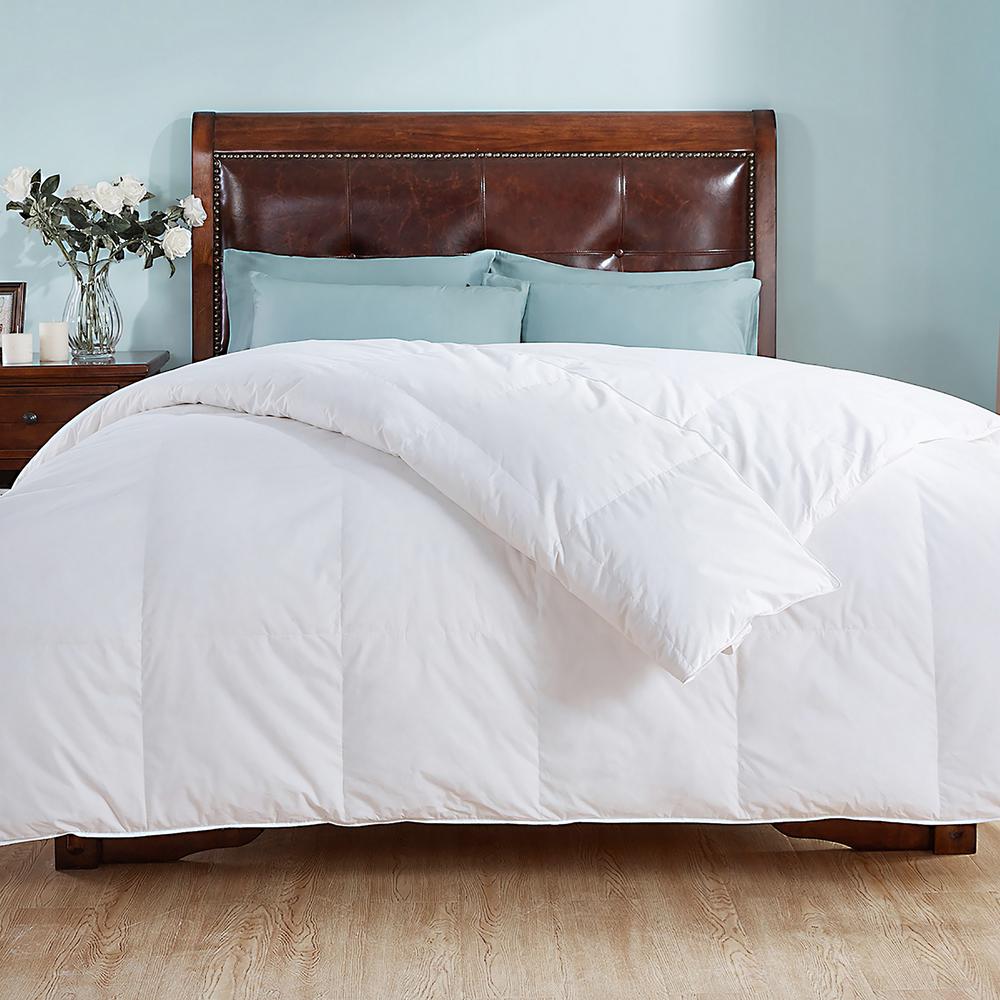 Peace Nest All Season Year Round Warmth White Twin Down Comforter