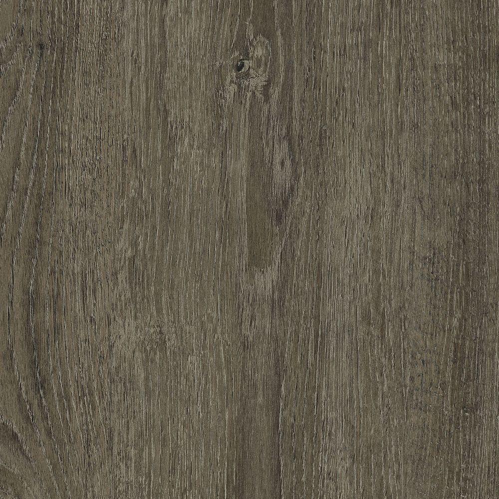 TrafficMASTER Take Home Sample Metal Gray Oak Resilient Vinyl Plank