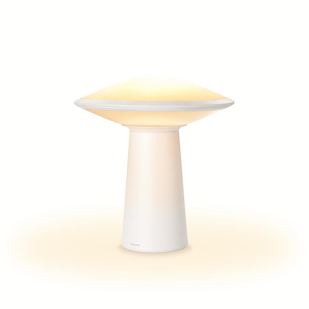 UPC 046677799984 product image for Philips Hue White Ambiance Phoenix 13 in. White Integrated LED Table Lamp | upcitemdb.com