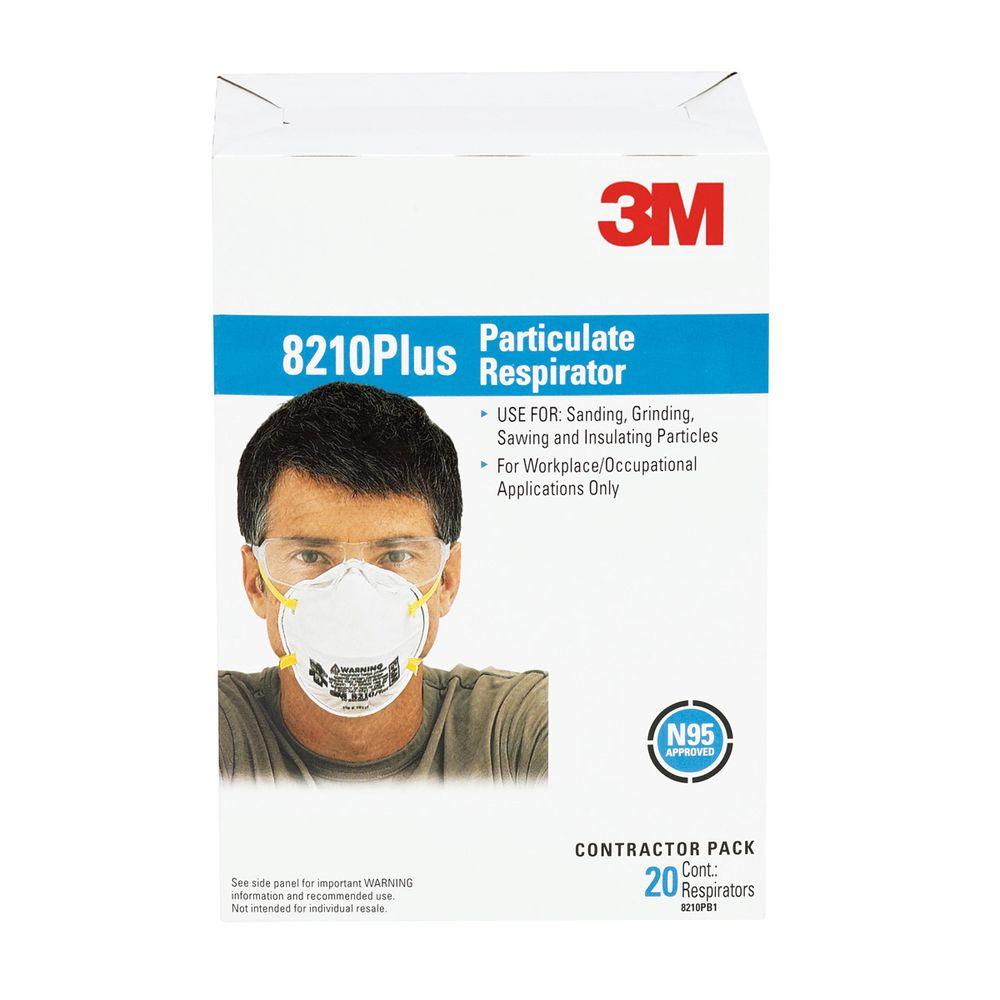 3M N95 Woodworking and Sanding Painted Surfaces Respirator Mask (10Pack)8511PB2A The Home Depot