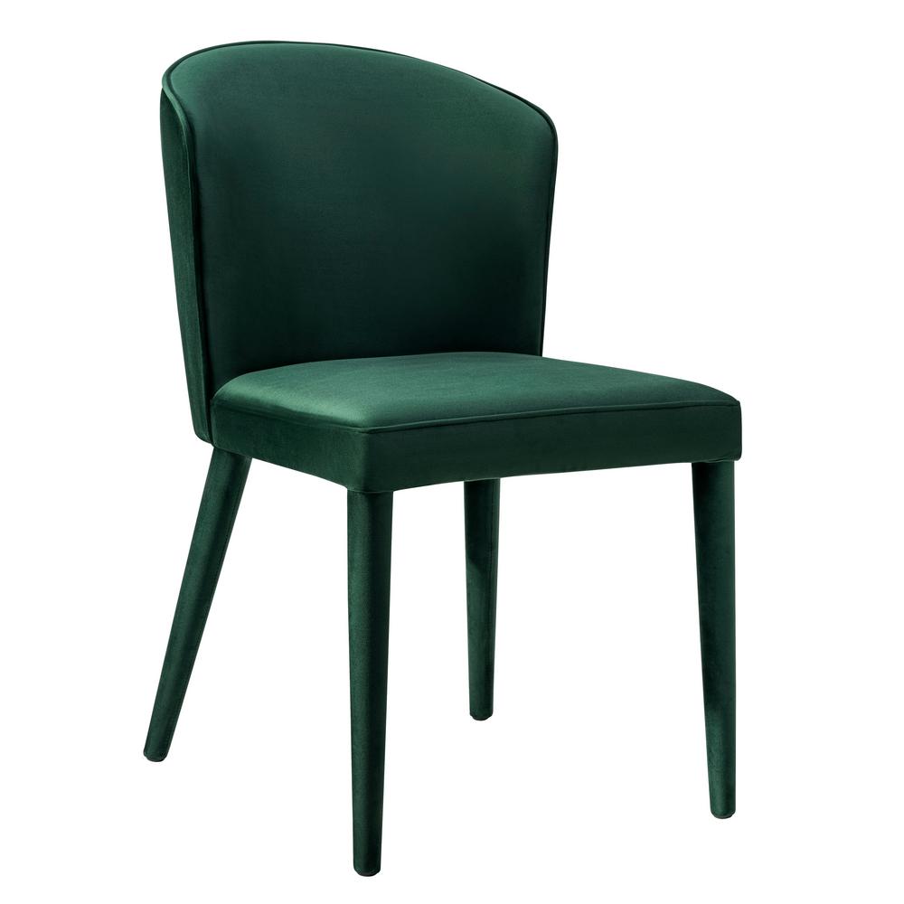 TOV Furniture Metropolitan Forest Green Velvet ChairTOVD54 The Home Depot