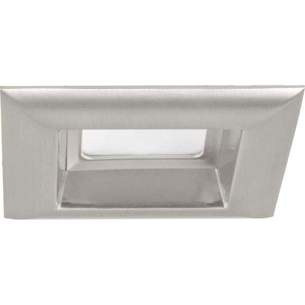 Progress Lighting Retrofit Square Collection 4 In. Brushed Nickel ...