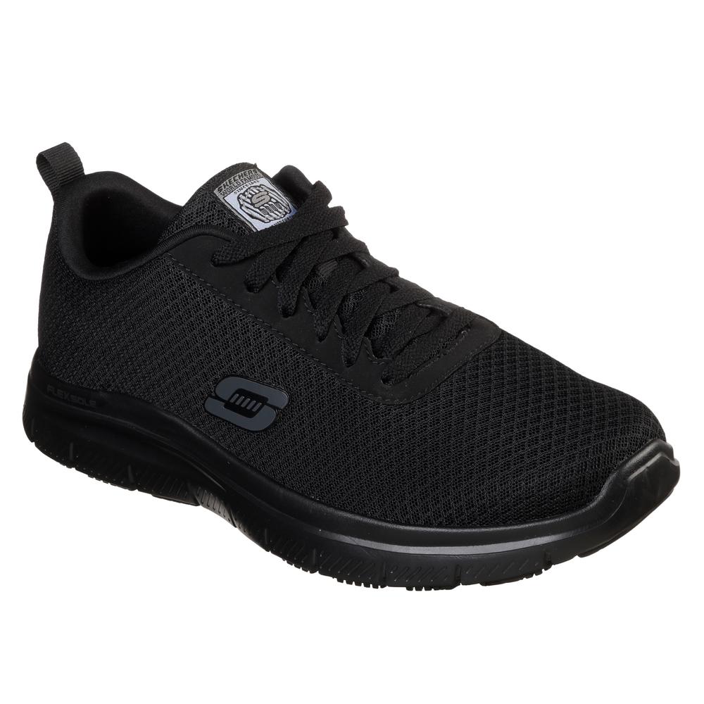 skechers all black sneakers,Quality 