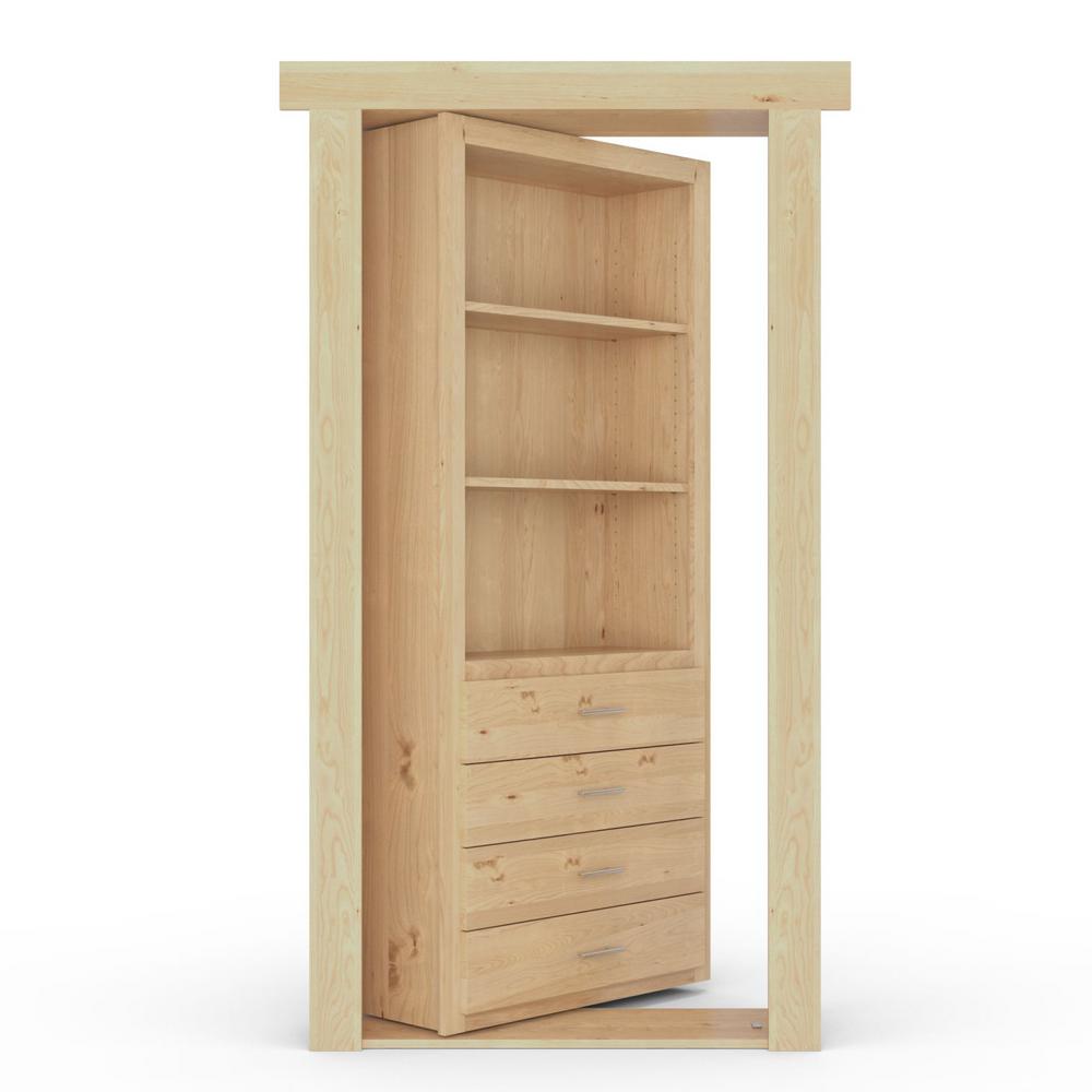 The Murphy Door 36 In X 80 In Flush Mount Assembled Dresser Door