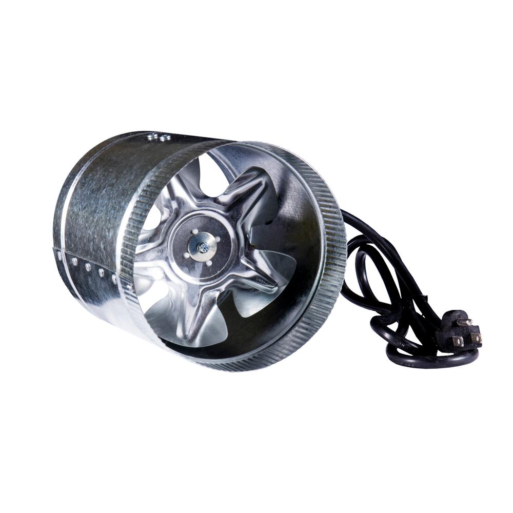 Hydro Crunch 240 Cfm 6 In Inline Duct Booster Fan For Indoor Garden Hydro Crunch 240 Cfm 6 In Inline Duct Booster Fan For Indoor Garden Ventilation