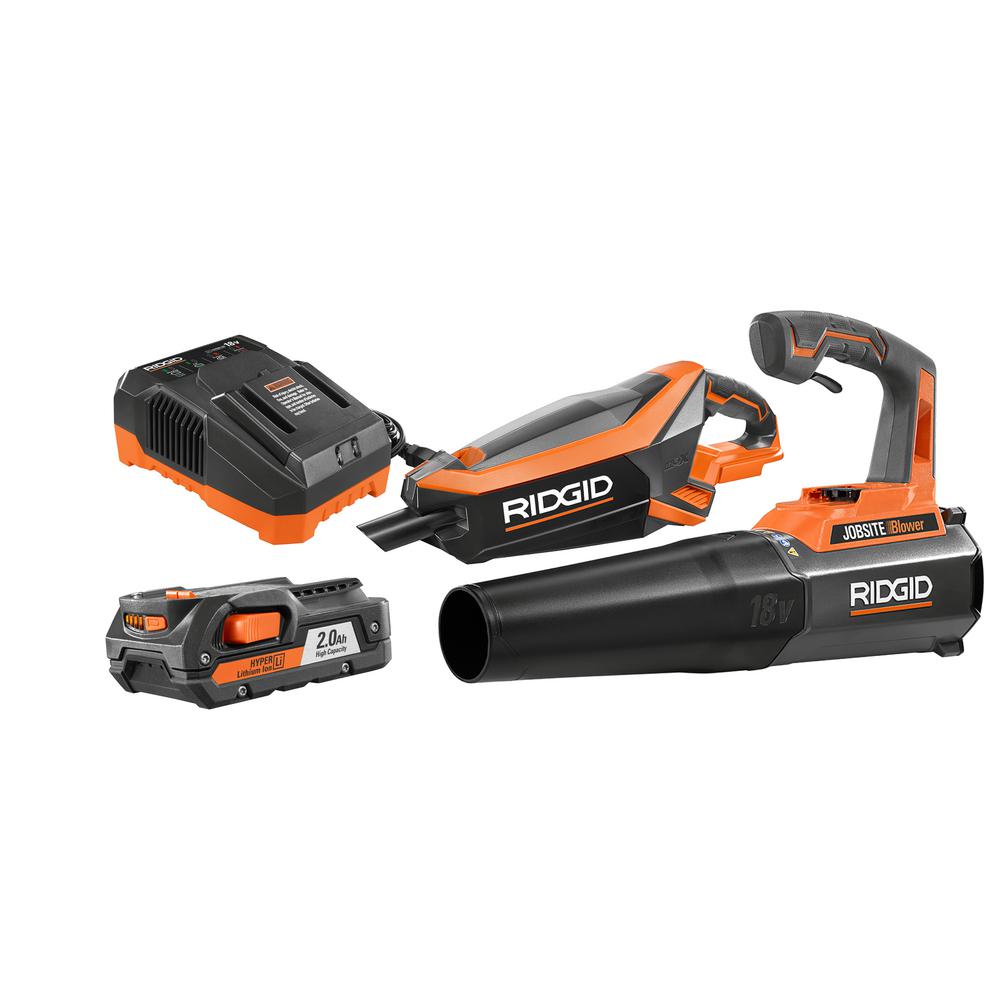 Ridgid Vacuum and Jobsite Blower Kit Brushless Hand Held Wet Dry GEN5X