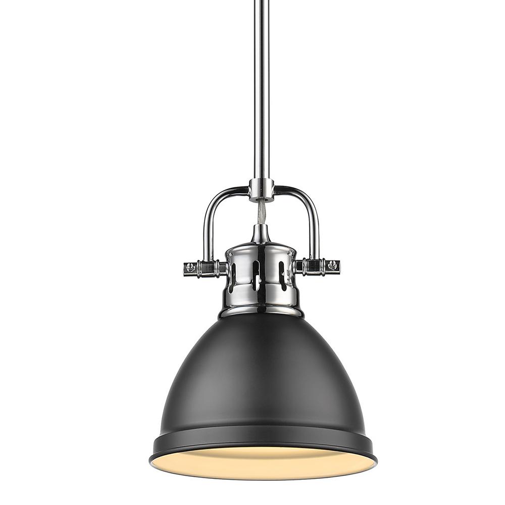 https://images.homedepot-static.com/productImages/4e2b9a5c-d367-42a6-a99e-f0d6eb847856/svn/chrome-with-matte-black-shade-golden-lighting-pendant-lights-3604-m1l-ch-blk-64_1000.jpg