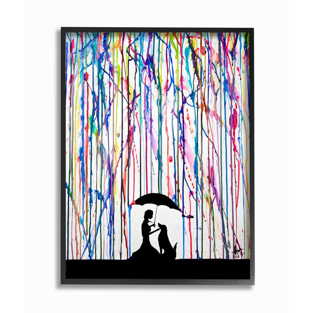 The Stupell Home Decor Collection 16 In X 20 In Melting Colors