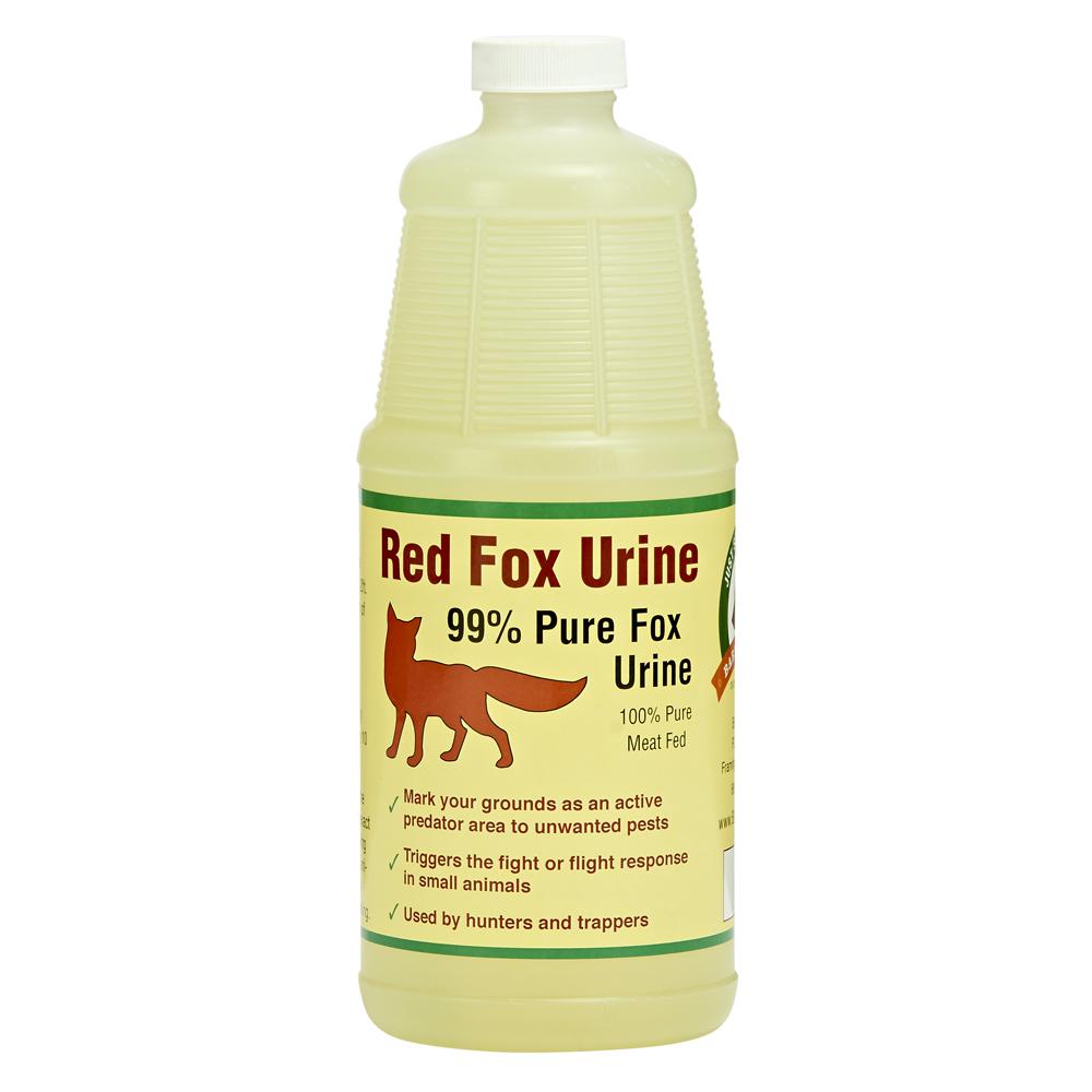 Just ground. Fox urine. Моча лисы. That unwanted animal.