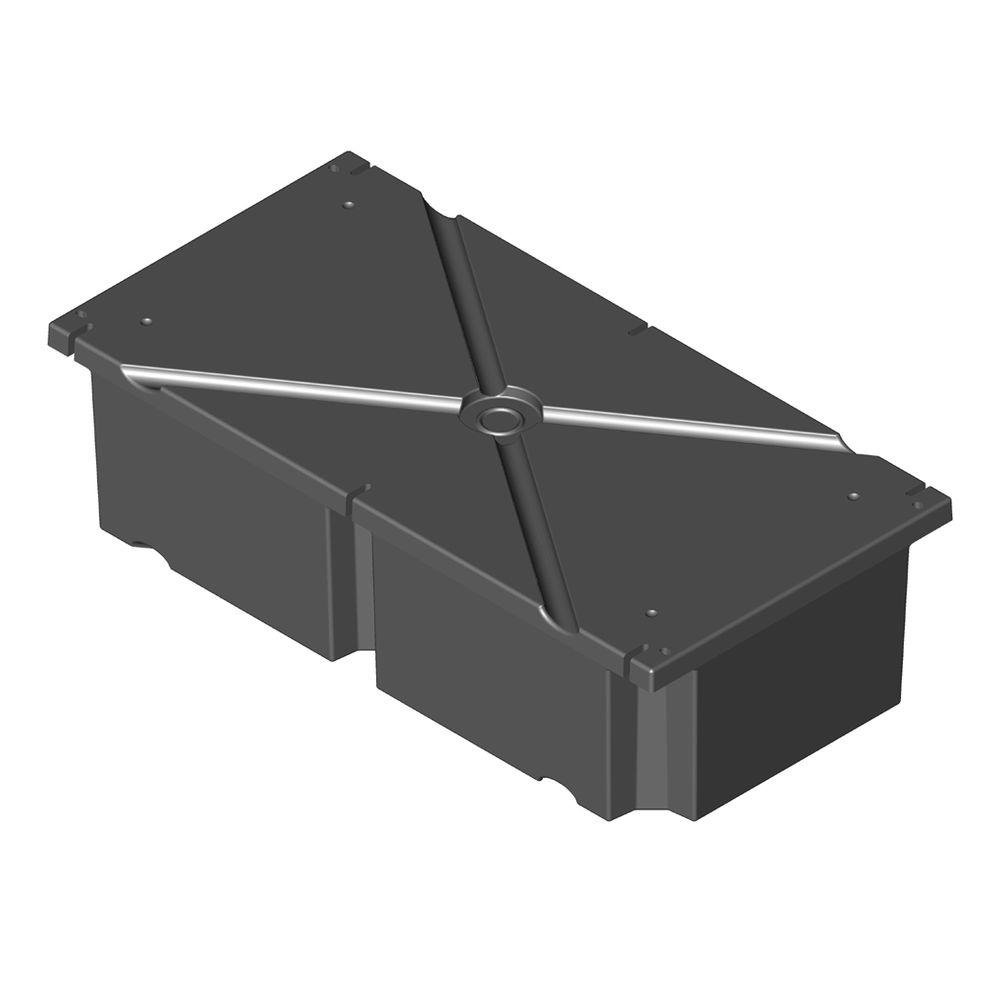 PermaFloat 24 in. x 48 in. x 8 in. Dock System Float Drum2408 The
