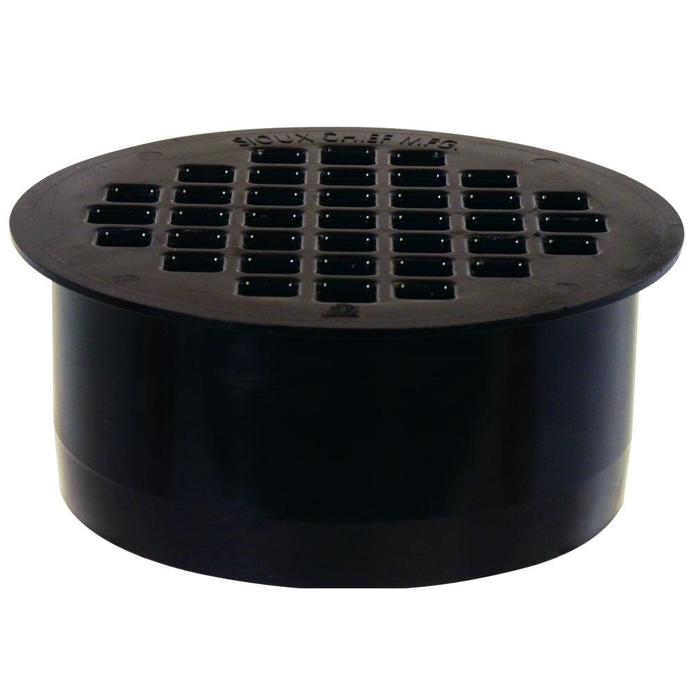 4 in. Black ABS SnapIn Drain8454APK The Home Depot
